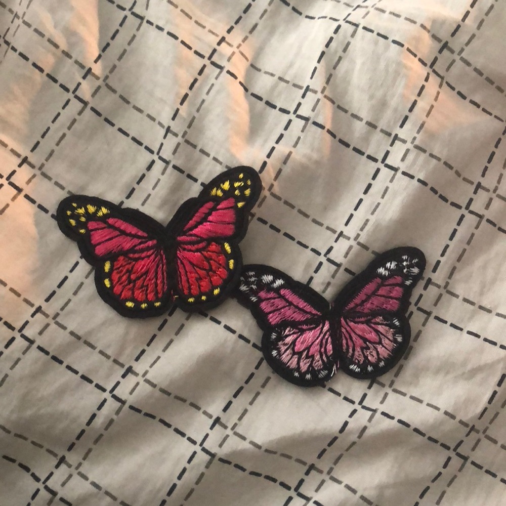 Two butter fly patches! ✨